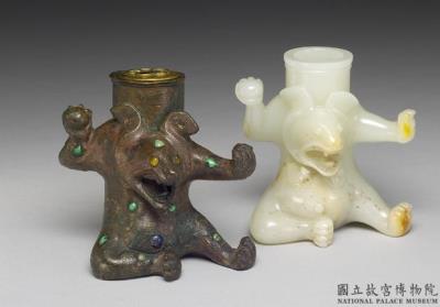 图片[4]-Bear-shaped jade zun vessel, Qianlong reign (1736-1795), Qing dynasty-China Archive